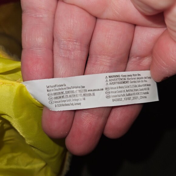 Disney Baby Winnie the Pooh Yellow/Red Plush Costume - Toddler 12-24 mo - Picture 9 of 12